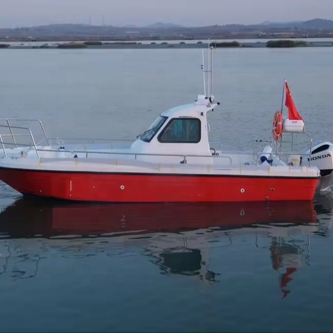 OEM Customized Aluminum Outboard Engine Yacht for Fishing and Hunting Welded Storage Boat on Sale